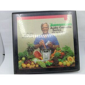 Vtg Jay Juiceman's Series Favorite Vegetable Juice Recipes Audio Cassette  Set